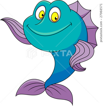 cartoonfish,Animewallpaper 插图素材: cute fish cartoon