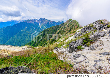 图库照片 南阿尔卑斯山 自然 风景