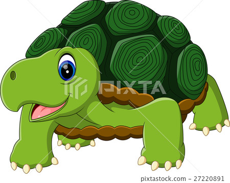 插图素材: illustration of cute turtle cartoon