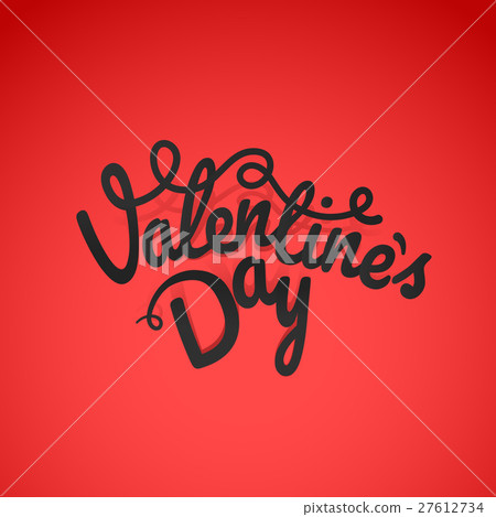 图库插图: happy valentines day greeting card