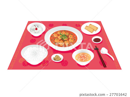 中国菜-图库插图[27701642 pixta