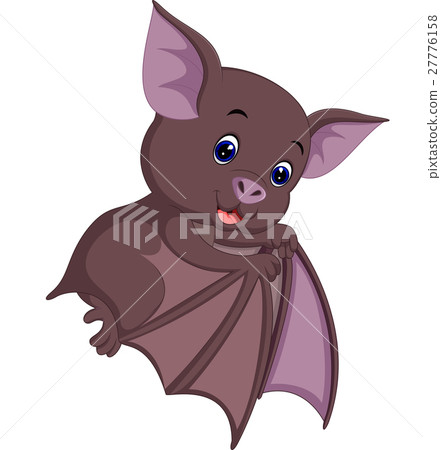 图库插图 cute bat cartoon