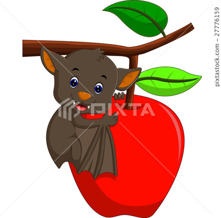 图库插图 cute bat cartoon