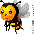 图库插图: cute bee cartoon