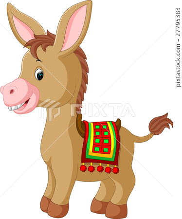 cartoon donkey