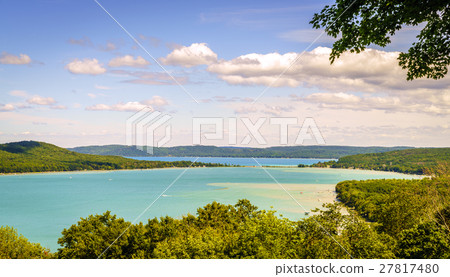 图库照片: sleeping bear dunes national lakeshore