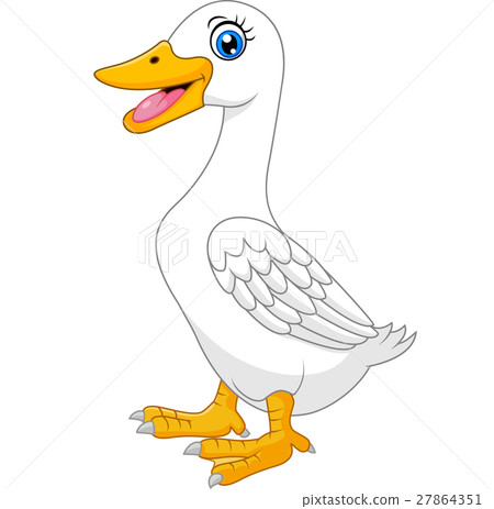 duckcartoon,cartooncake 插图素材: cute duck cartoon