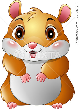 hamster卡通画_简单卡通画_简笔卡通画_卡通画图片_视安网