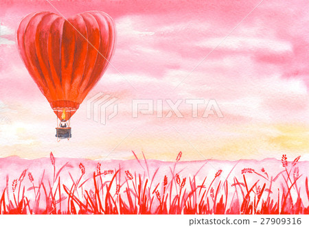 插图素材: valentine day postcard, banner, poster wedding