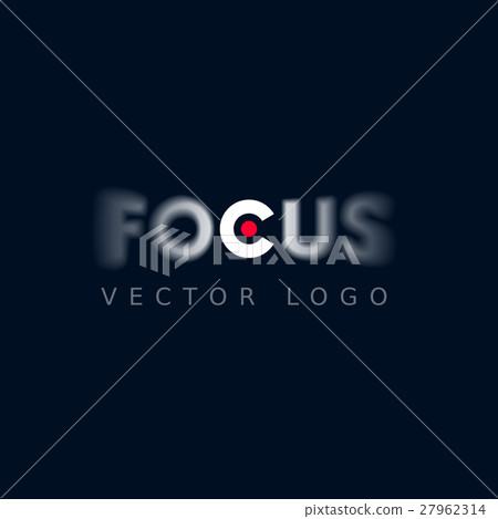 图库插图 focus logo