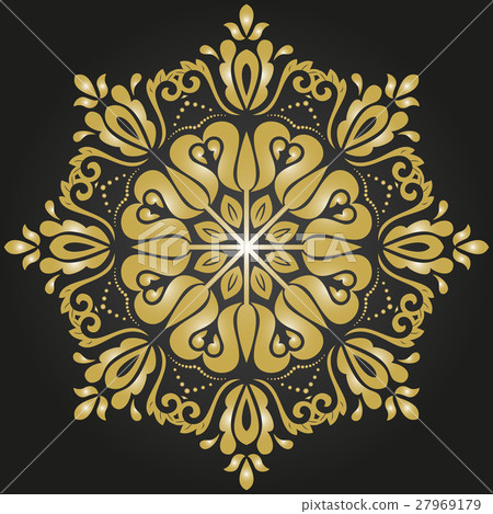 Oriental Abstract Vector Pattern Stock Illustration Pixta