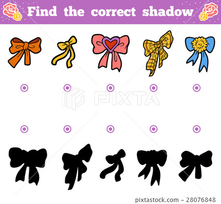 vector set of bows