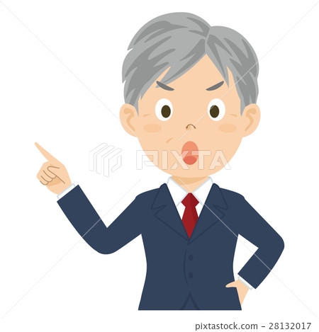 职业_上班族 商务人士 商务人士 插图 男性总统商人上身例证 首页