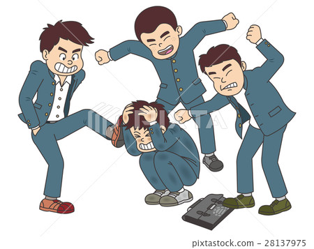 图库插图: 欺凌和暴力