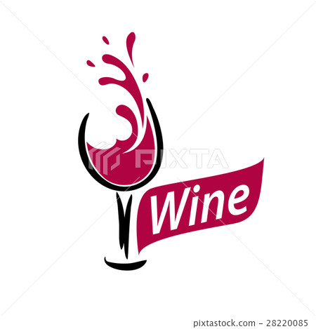 vector wine logo-插图素材 [28220085] - pixta图库