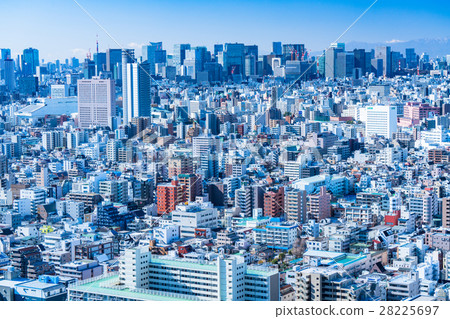 photo picture,spring roll stock photo: city view, cityscape, city picture
