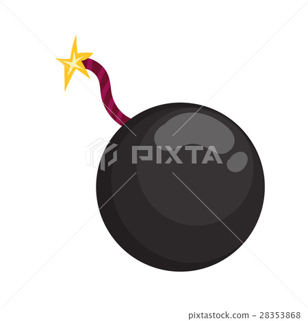 插图素材: bomb isolated illustration