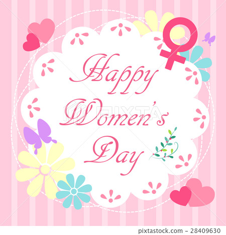 插图素材: happy womens day