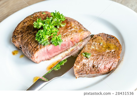 图库照片: beef steak