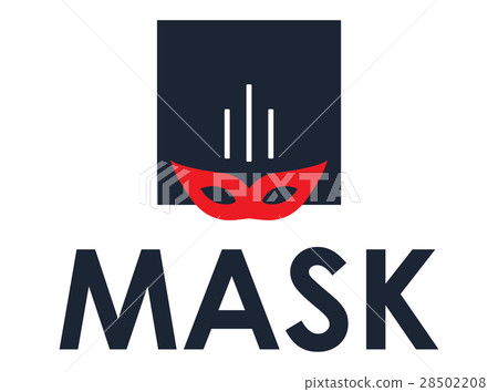 插图素材: mask concept design