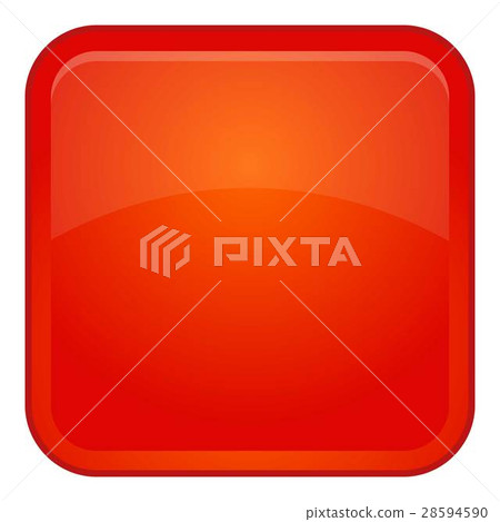 Red Button Icon Cartoon Style Stock Illustration Pixta