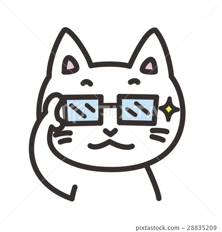 简笔画卡通人物眼镜