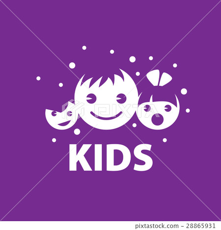 图库插图: vector logo kids