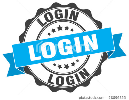 插图素材: login stamp. sign. seal