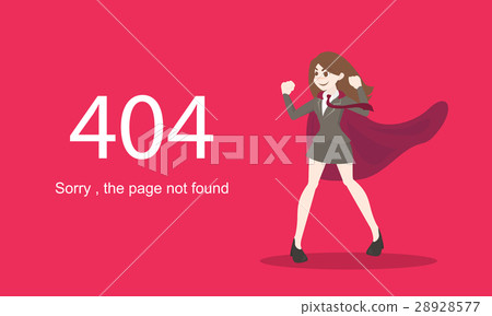 图库插图: page not found error 404.vector template