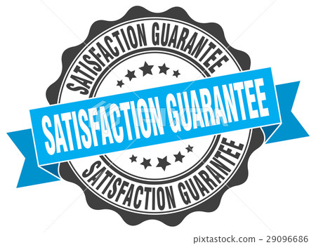 图库插图 satisfaction guarantee stamp sign seal