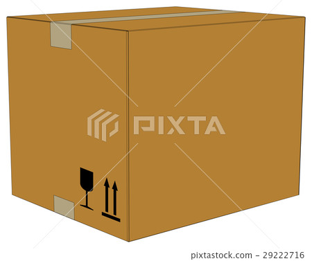 图库插图: carton box