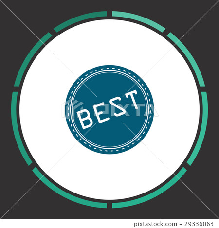 插图素材: best icon vector