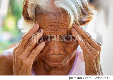 图库照片: age, vision and old people concept