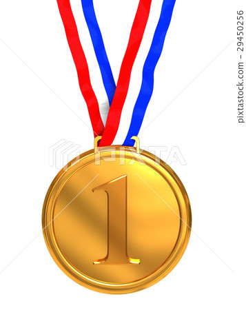 插图素材: first place medal