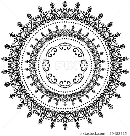 Oriental Abstract Vector Pattern Stock Illustration 29482815 PIXTA