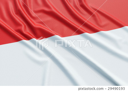 图库插图: indonesia flag