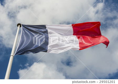 图库照片: flag of france