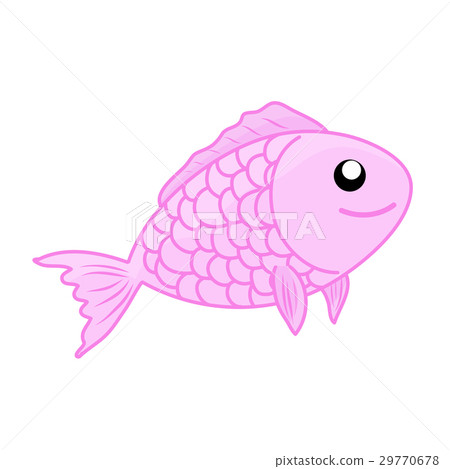 插图素材: fish isolated illustration