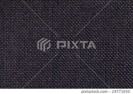 图库照片: dark black textile background closeup.