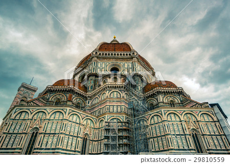 图库照片: the basilica di santa maria del fiore in florence