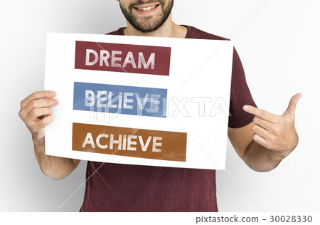 图库照片 dream believe achieve accomplishment motivation