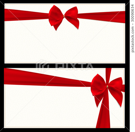 插图素材: gift voucher template for your business.