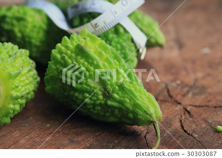 图库照片: bitter melon