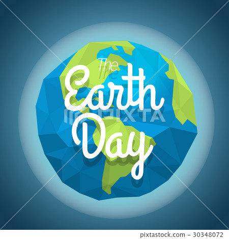 插图素材: the earth day concept. vector illustration