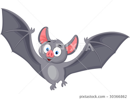 插图素材 bat cartoon flying 查看全部