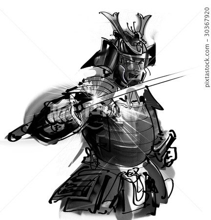 图库插图: 武士