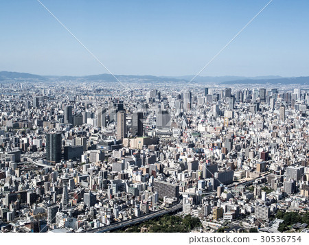 图库照片: 大阪 城市风光 城市景观