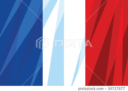 插图素材: the national flag of france