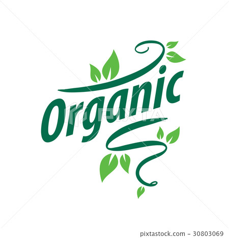 vector logo organic-图库插图 [30803069] - pixta