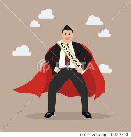 插图素材: best employee businessman superhero 查看全部